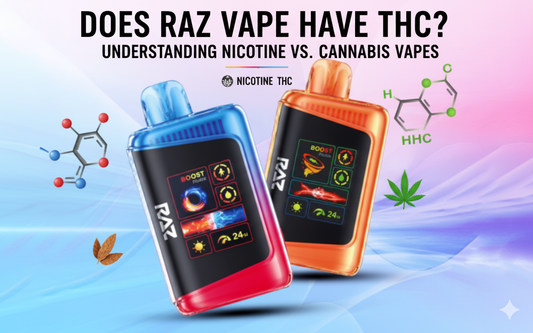 Does Raz Vape Have THC? Understanding Nicotine vs. Cannabis Vapes