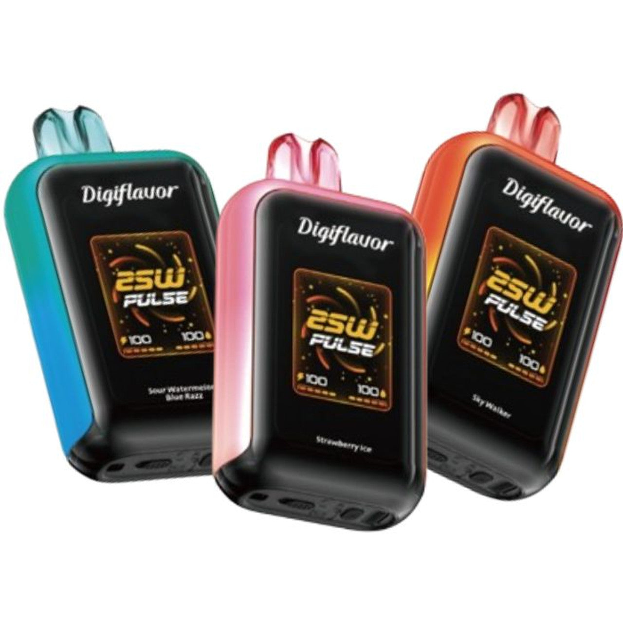 3X Value Pack Digiflavor SKY 25K - Black Coral