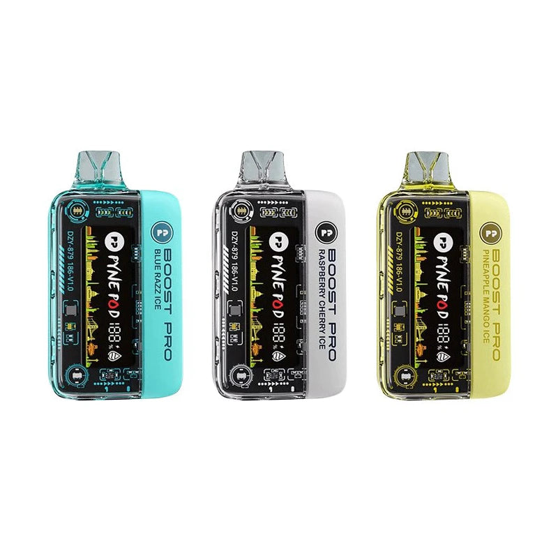 3X Value Pack Pyne Pod Boost Pro 20000 - Black Coral