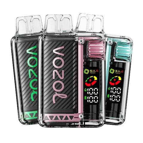 3X Value Pack Vozol Vista 16000 - Black Coral