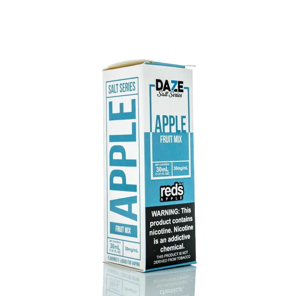 7 Daze TFN Salt Series - Reds Apple eJuice - Fruit Mix - 30ml - Black Coral