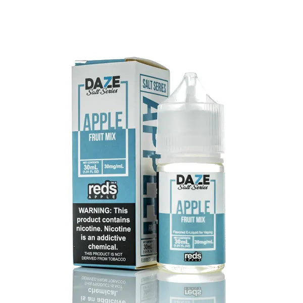 7 Daze TFN Salt Series - Reds Apple eJuice - Fruit Mix - 30ml - Black Coral