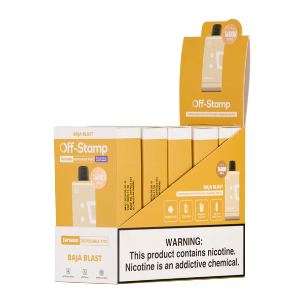 Baja Blast Off Stamp SW16000 Pod - Black Coral