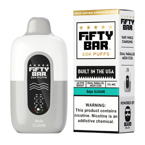Baja Slushie Fifty Bar 20K - Black Coral
