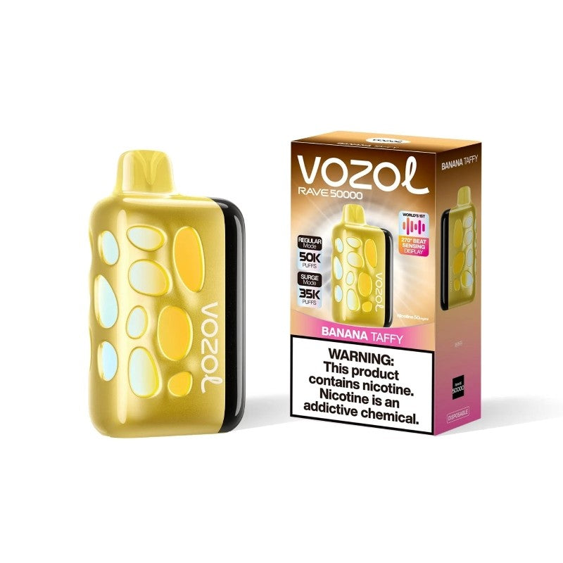 Banana Taffy Vozol Rave 50000
