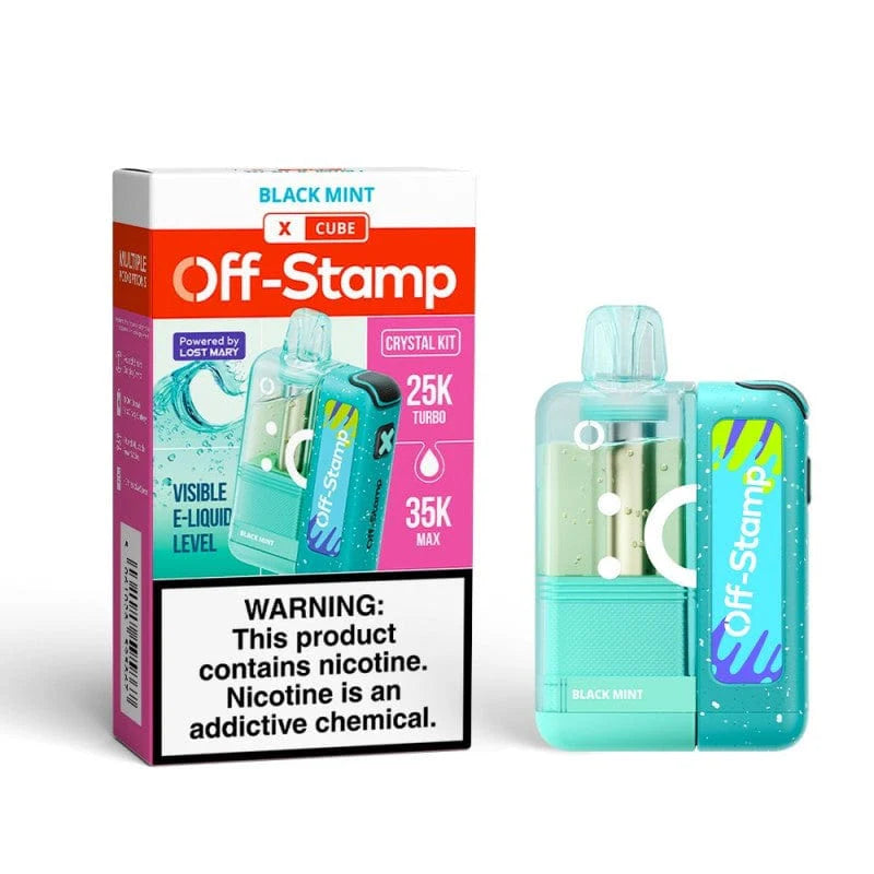 Black Mint Off Stamp Crystal Cube 25K Kit