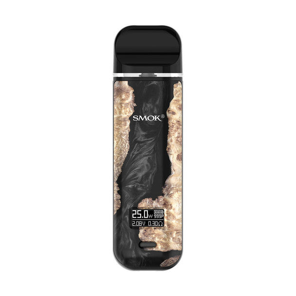 Black Stabilizing Wood Smok Novo X Kit