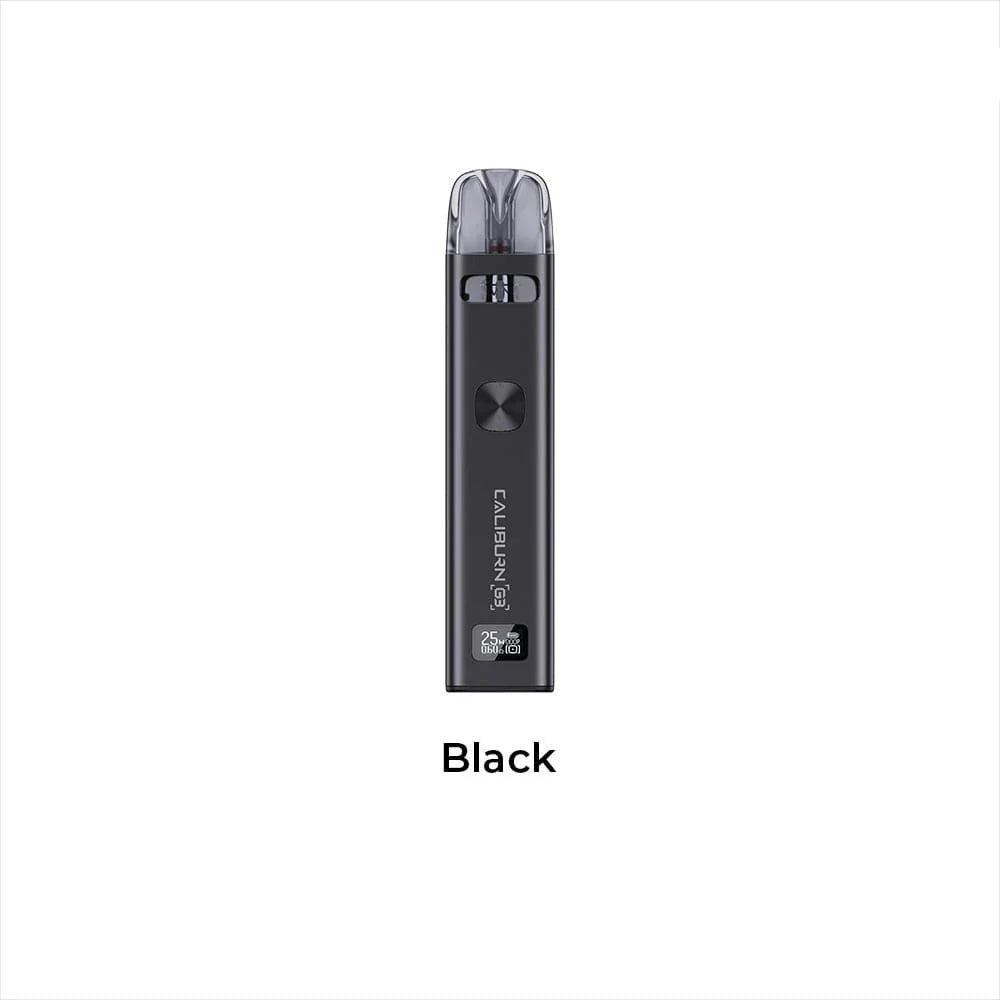 Caliburn G3 - 25w Pod System - Black Coral