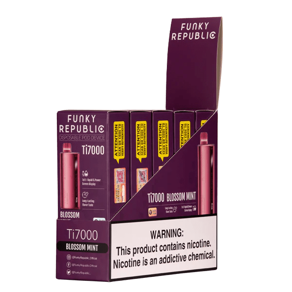 Blossom Mint Funky Lands Ti7000 - Black Coral