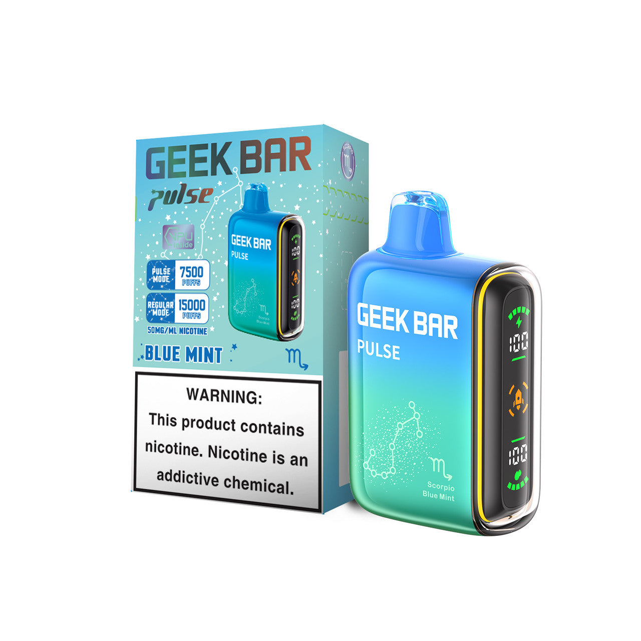 Blue Mint Geek Bar Pulse 15000 - Black Coral
