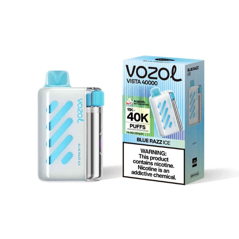Blue Razz Ice Vozol Vista 40000