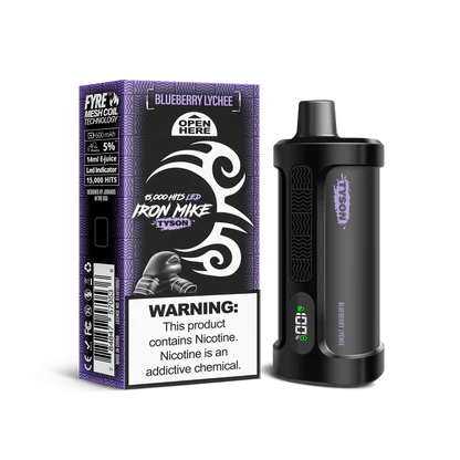 Blueberry Lychee Tyson 2.0 Iron Mike - Black Coral