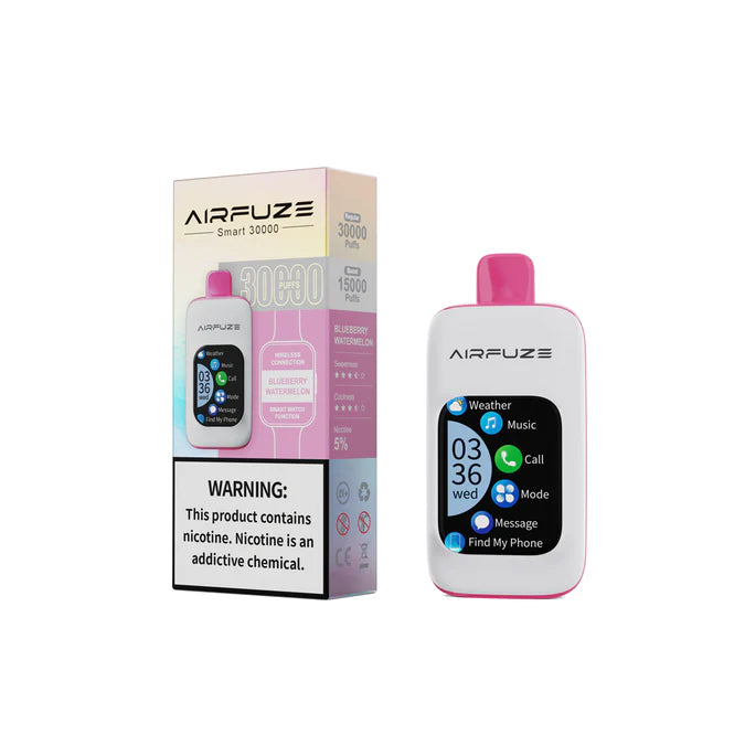 Blueberry Watermelon AirFuze Smart 30000 - Black Coral