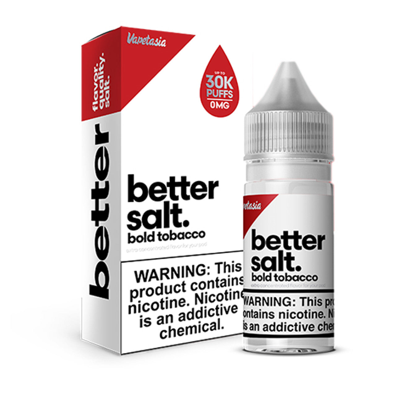 Bold Tobacco Better Salt by Vapetasia 30ml