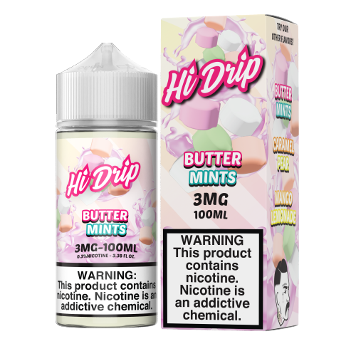 Butter Mints by Hi-Drip 100ml - Black Coral