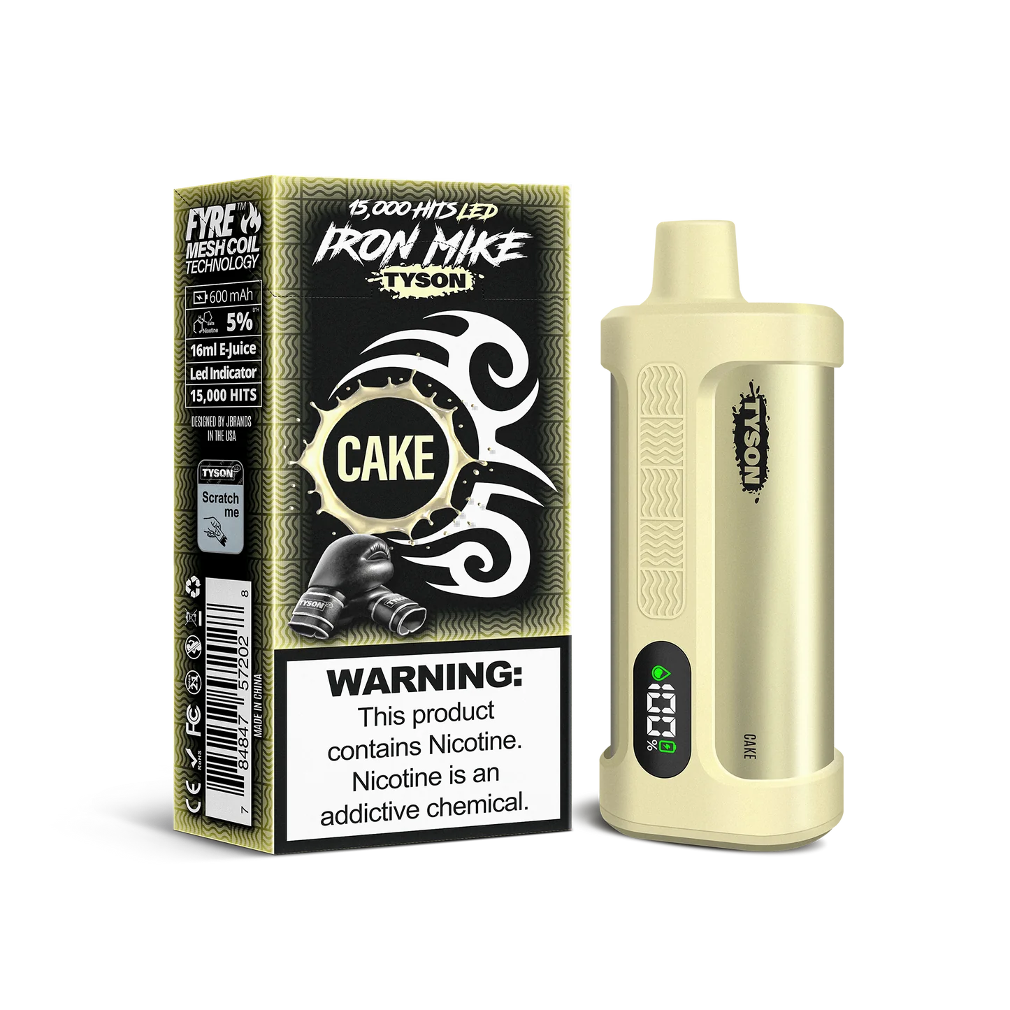 Cake Tyson 2.0 Iron Mike - Black Coral