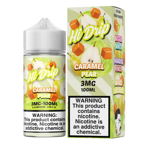 Caramel Pear by Hi-Drip 100ml - Black Coral