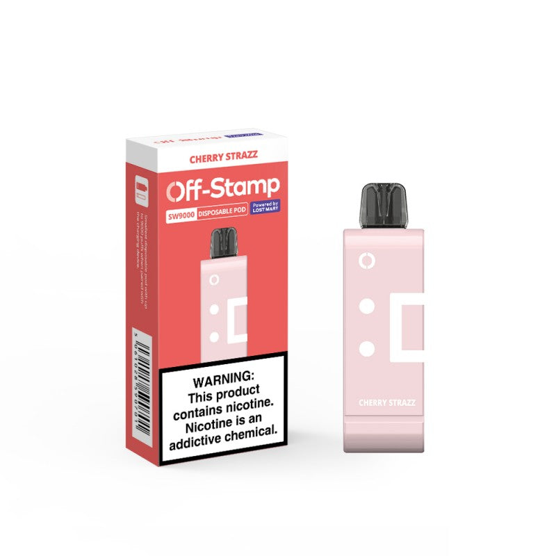 Cherry Strazz Off Stamp SW9000 Pod - Black Coral