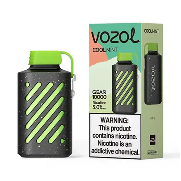 Cool Mint Vozol Gear 10000 - Black Coral