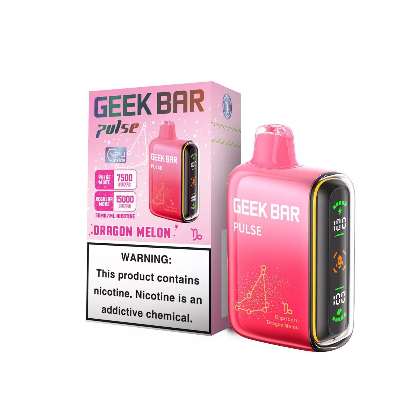 Dragon Melon Geek Bar Pulse 15000 - Black Coral