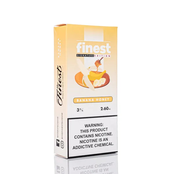 The Finest E-Liquid - Signature Edition - Banana Honey - 120ml - Black Coral