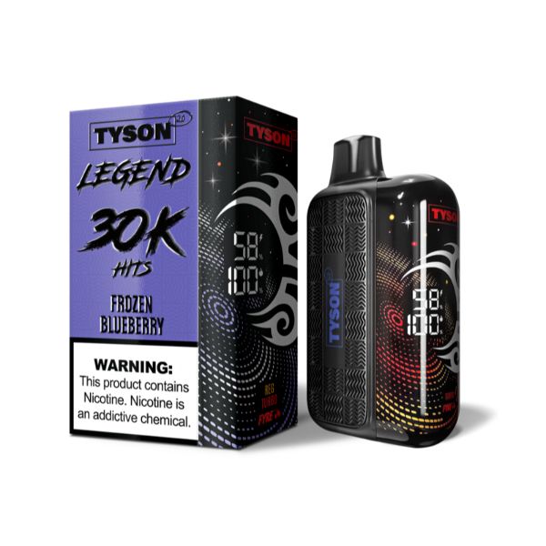 Frozen Blueberry Tyson 2.0 Legend 30K - Black Coral