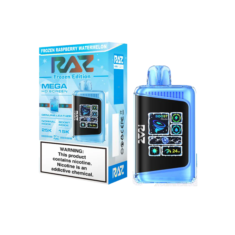 Frozen Raspberry Watermelon Raz DC25000 - Black Coral