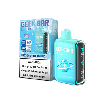 Geek Bar Pulse 15000 Frozen White Grape - Black Coral