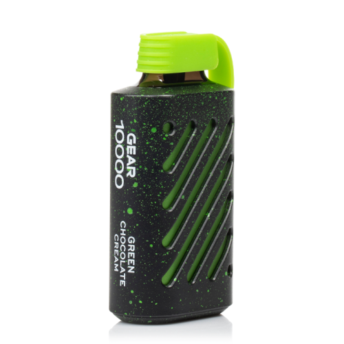 Green Chocolate Cream Vozol Gear 10000 - Black Coral