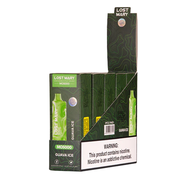 Guava Ice Lost Mary MO5000 - Black Coral