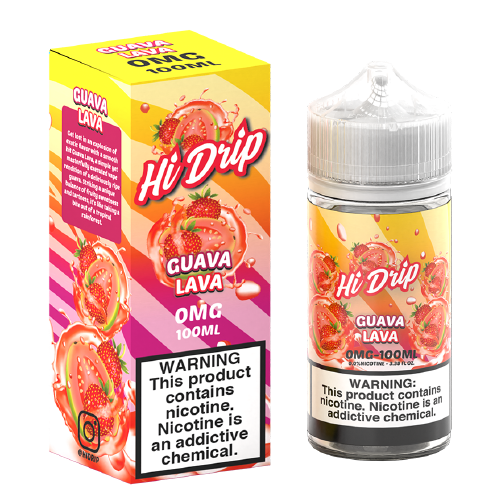 Guava Lava by Hi-Drip 100ml - Black Coral