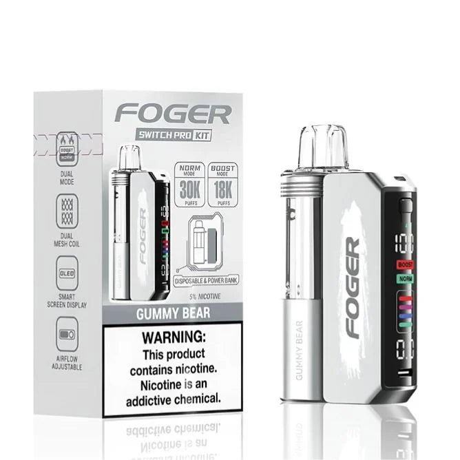 Gummy Bear Foger Switch Pro 30K Kit - Black Coral