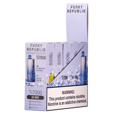 Ice Mint Funky Lands Ti7000 - Black Coral