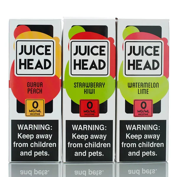 Juice Head E-Liquid - No Nicotine Vape Juice - 100ml - Black Coral