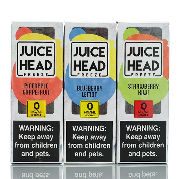 Juice Head Freeze E-Liquid - No Nicotine Vape Juice - 100ml - Black Coral