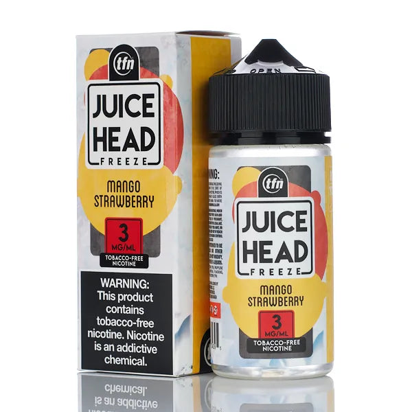 Juice Head TFN E-Liquid - Mango Strawberry Freeze- 100ml - Black Coral
