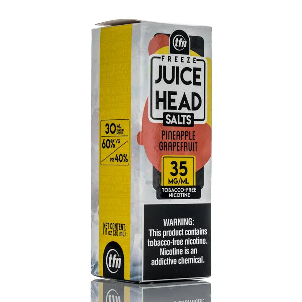 Juice Head TFN Salts - Pineapple Grapefruit Freeze - 30ml - Black Coral