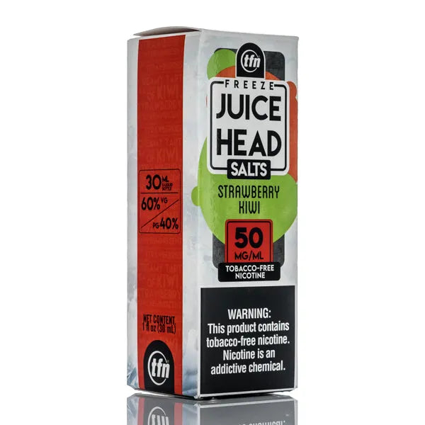 Juice Head TFN Salts - Strawberry Kiwi Freeze - 30ml - Black Coral