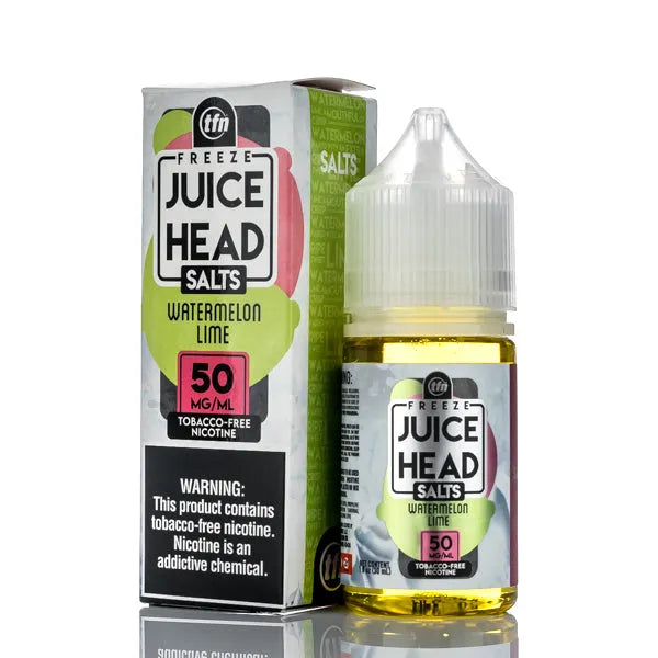 Juice Head TFN Salts - Watermelon Lime Freeze - 30ml - Black Coral