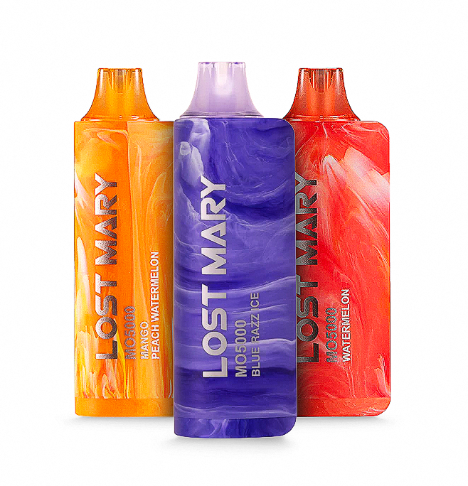 3X Value Pack Lost Mary MO5000 Disposable Vape - Black Coral