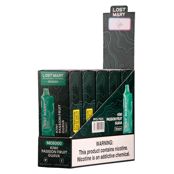 Kiwi Fuse Lost Mary MO5000 - Black Coral