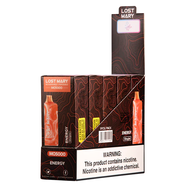 Energize Lost Mary MO5000 - Black Coral
