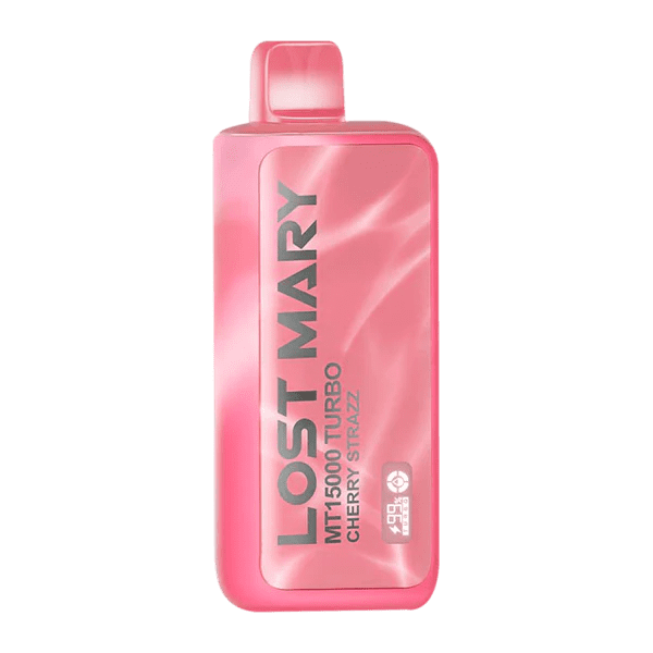 Cherry Strazz disposable vape - Lost Mary MT15000 Turbo