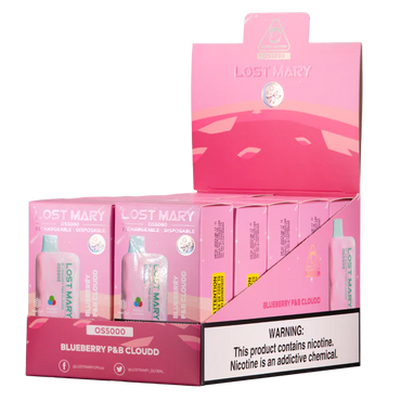 Blueberry P&B Cloudd Lost Mary OS5000 - Black Coral