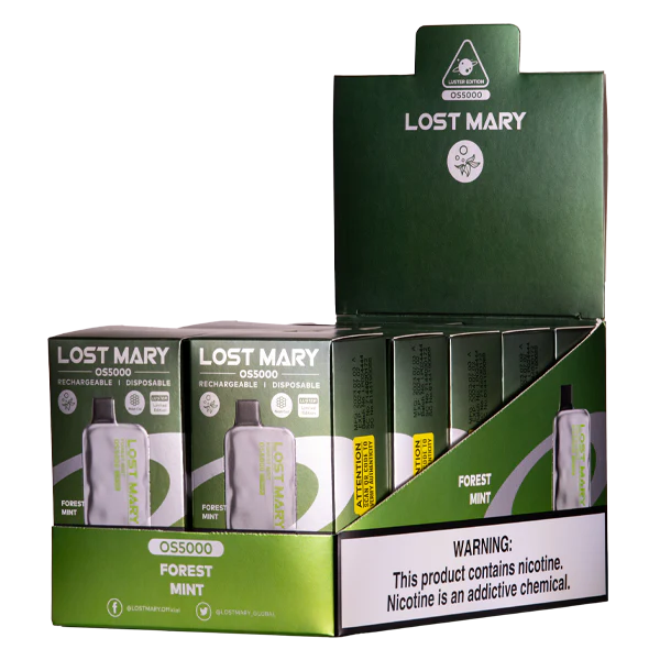 Forest Mint Lost Mary OS5000 Luster - Black Coral