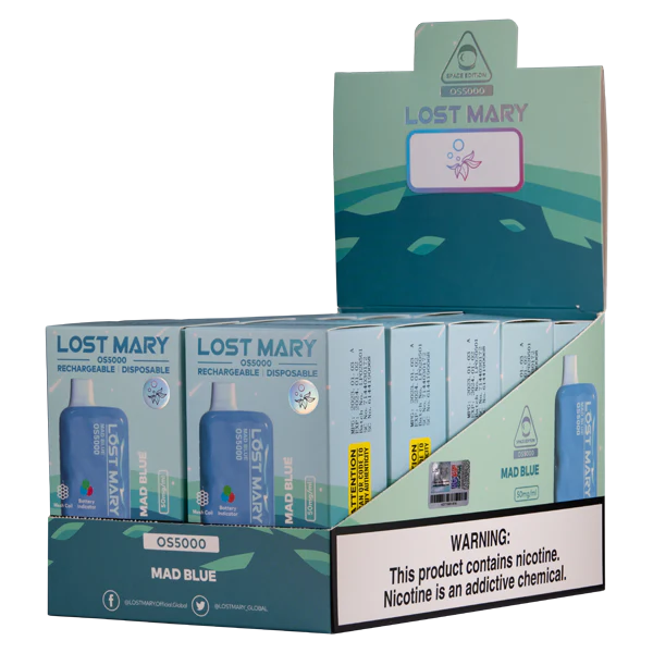 Mad Blue Lost Mary OS5000 - Black Coral