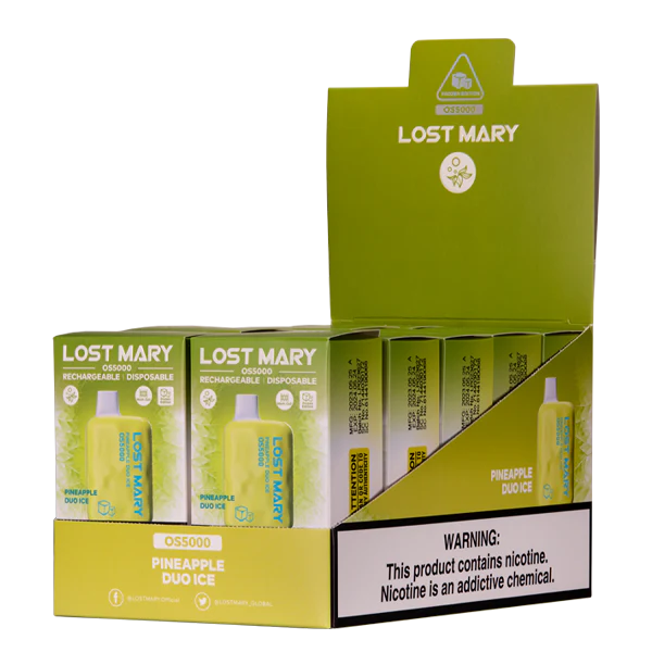 Pineapple Duo Ice Lost Mary OS5000 - Black Coral