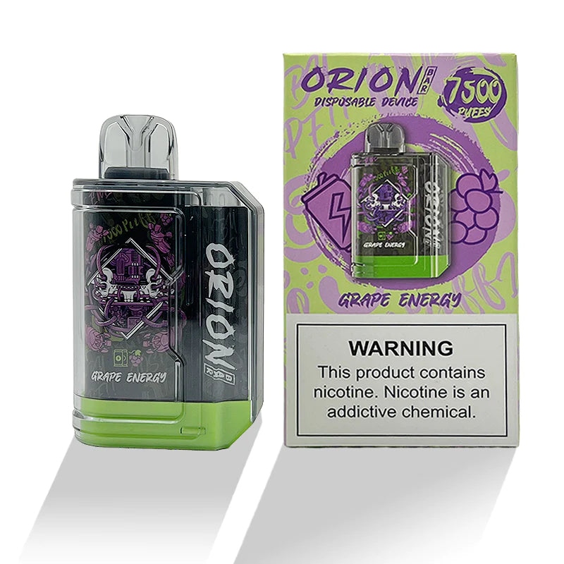 Grape Energy Lost Vape Orion Bar 7500 - Black Coral