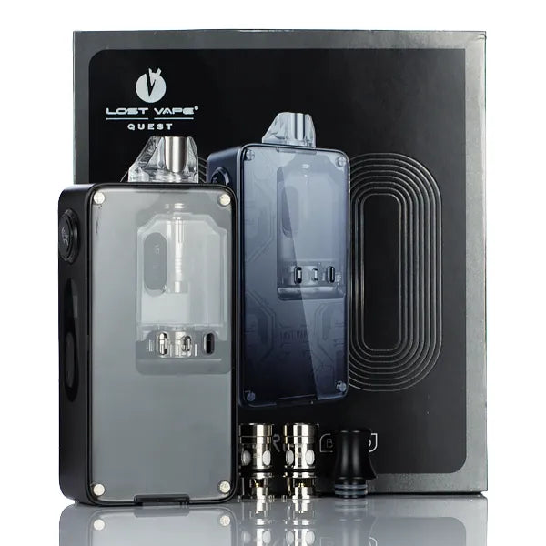 Lost Vape Centaurus B60 60W LiPo Boro Box Mod AIO Kit - Black Coral