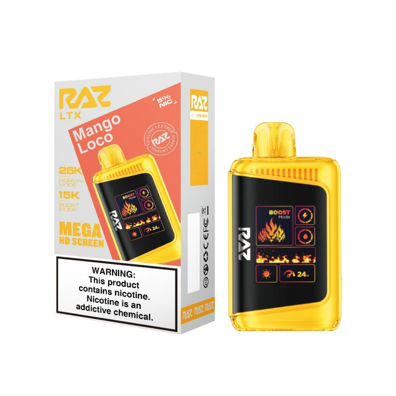 Mango Loco Raz LTX 25K - Black Coral